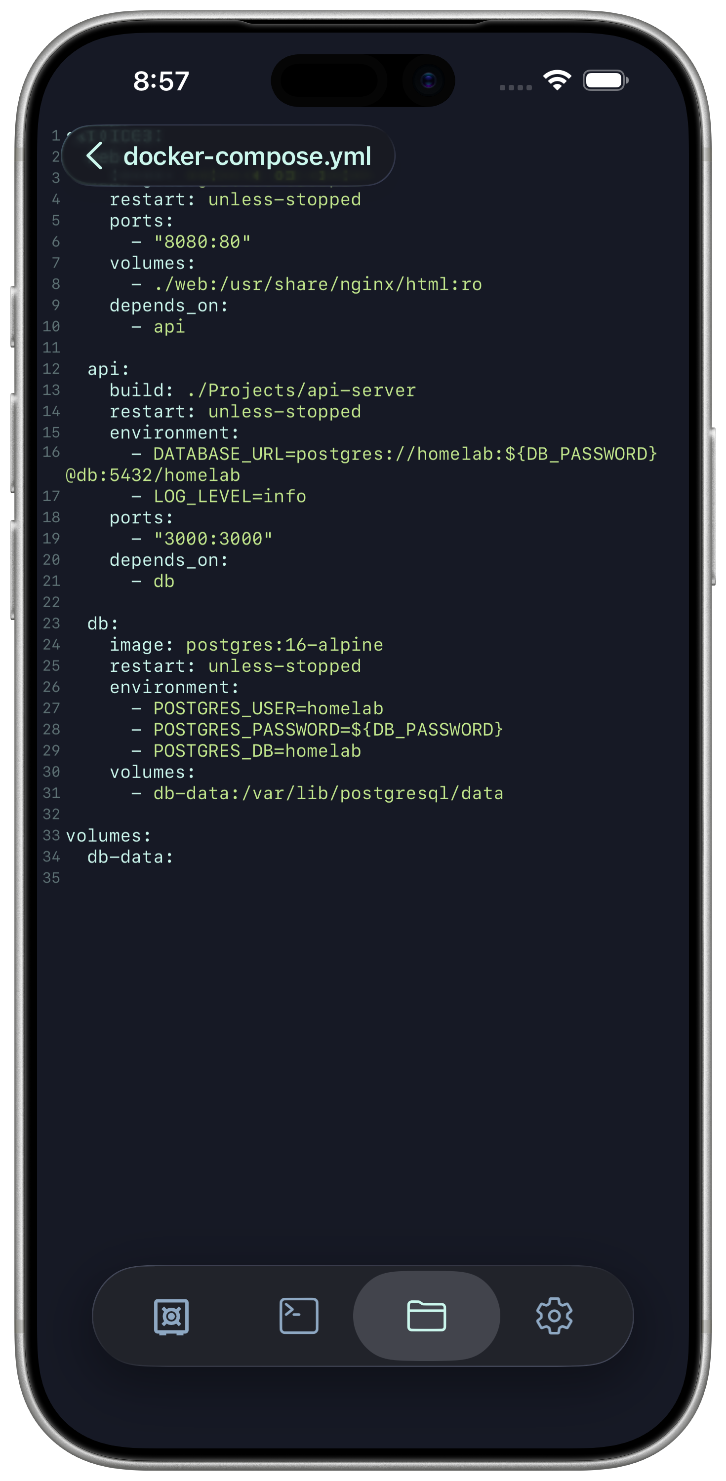 Code viewer